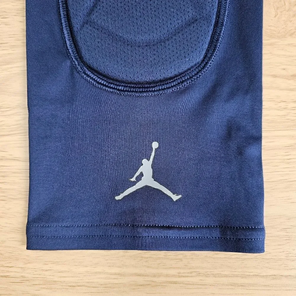 Air Jordan Nike Pro Hyperstrong Knee Shin Padded Sleeve Extra Large XL Blue Grey